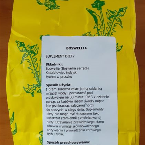 Boswellia serrata mielona WILD 250g 